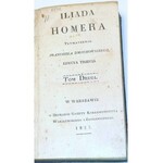 HOMER - ILIADA HOMERA t.2 wyd. 1827r.