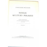 BRUCKNER- DZIEJE KULTURY POLSKIEJ t.I-III [komplet] wyd. 1939r..