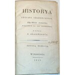 KRAIEWSKI- HISTORYA STEFANA CZARNIECKIEGO ZBAWCY POLSKI wyd. 1831