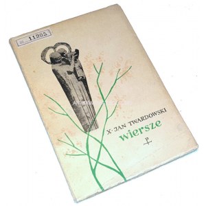 TWARDOWSKI- WIERSZE wyd. 1959 autograf autora