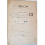 TAINE- O INTELIGENCYI wyd. 1873