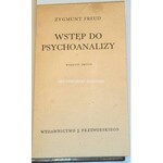 FREUD- WSTĘP DO PSYCHOANALIZY wyd. 1936