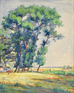 Jean PESKÉ (1870-1949), Drzewa