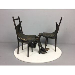 Krzysztof Kizlich, GIRLS IN CHAIRS, 2021