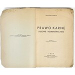 1937 - Daniluk, PRAWO KARNE SĄDOWE i administracyjne