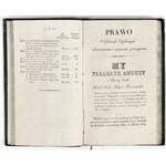 1828 - Trzetrzewiński, ZBIÓR PRAW i przepisów stemplowych