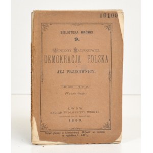1869 - Mazurkiewicz, DEMOKRACJA POLSKA i jej przeciwnicy