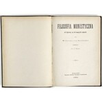 1883 - Reichenau, FILOZOFIA MONISTYCZNA od Spinozy aż do naszych czasów