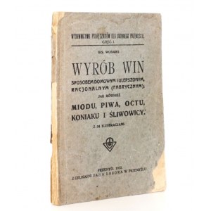 1922 - Wobarg, WYRÓB WIN sposobem domowym i ulepszonym