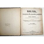 1876 - ROLNIK, czasopismo dla gospodarzy wiejskich