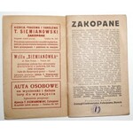 1929 - [Zakopane] INFORMATOR ZAKOPIAŃSKI