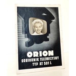 [telewizja instrukcja obsługi], ORION odbiornik telewizyjny typ AT501L