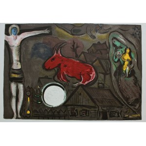 Marc Chagall, (1887-1985) Mistyczne Ukrzyżowanie