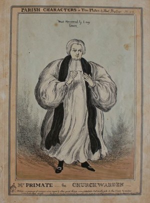 William Heath, [Paul Pry](1795-1840) Karykatura Arcybiskupa Canterbury