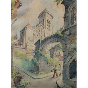 Robert Prevost, (1893-1967) Bazylika w Vezelay
