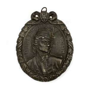 Medallion with an image of Tadeusz Kosciuszko,