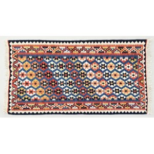 Kilim kaukaski z motywami geometrycznymi