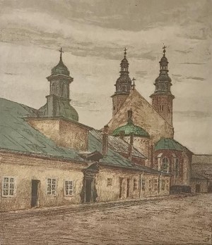 Stefan FILIPKIEWICZ (1879-1944), Kościół św. Andrzeja w Krakowie - z teki 