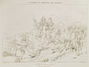 Charles Pierre Joseph NORMAND (1765-1840), Somosierra - Combat de Sommo-Sierra peint par Horace Vernet, 1 poł. XIX w. (po 1806).