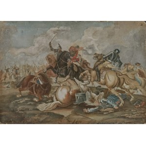 Malarz nieokreślony, XIX w - według obrazu XV, Bitwa
