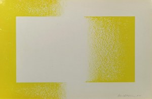 Richard ANUSZKIEWICZ (1930-2020), Żółty odwrócony,1970
