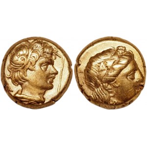 Ancient Greece Lesbos Mytilene EL Hekte 377 - 326 BC (ND)