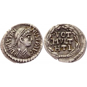 Byzantium Half Siliqua 527 - 537 AD, Justinian I