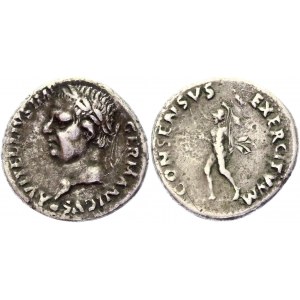 Roman Empire Denarius 69 AD, Vitellius