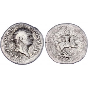 Roman Empire Denarius 81 - 96 (ND) Domitian