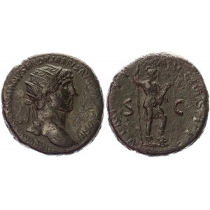 Roman Empire Dupondius 119 - 121 AD, Hadrian