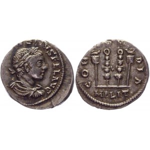 Roman Empire Denarius 218 - 219 AD, Elagabalus