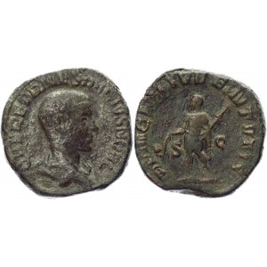 Roman Empire Sestertius 249 - 251, AD Herennius Etruscus