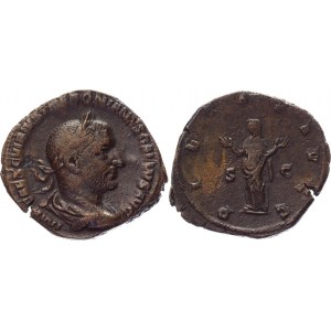 Roman Empire AE Sestertius 251 - 253 AD Trebonianus Gallus