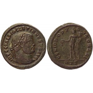 Roman Empire Follis 296 - 297 AD, Diocletian