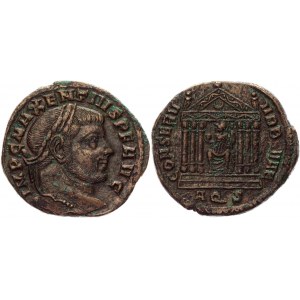 Roman Empire Follis 307 AD, Maxentius