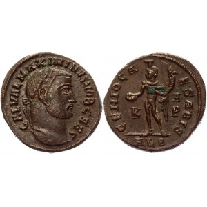 Roman Empire Follis 308 AD, Maximinus II