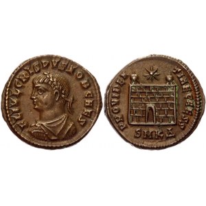 Roman Empire Follis 324 - 325 AD, Crispus