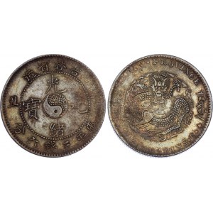 China Kirin 50 Cents 1901