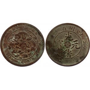 China Szechuan 10 Cash 1903 - 1905 (ND)