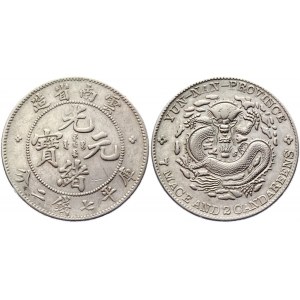 China Yunnan 1 Dollar 1908