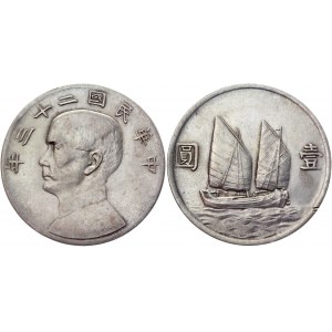 China Republic 1 Dollar 1934