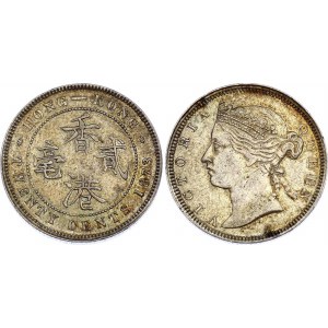 Hong Kong 20 Cents 1873