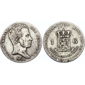 Netherlands East Indies 1 Gulden 1839