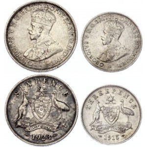 Australia 3 & 6 Pence 1915 - 1923
