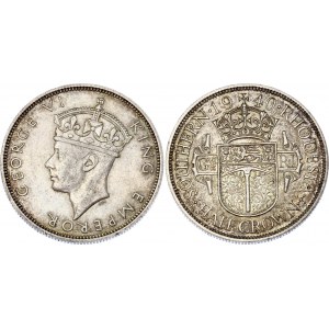 Southern Rhodesia 1/2 Crown 1940
