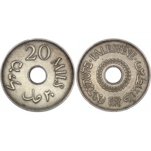 Palestine 20 Mils 1934