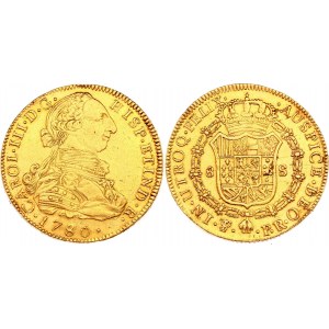 Bolivia 8 Escudos 1780 PTS PR