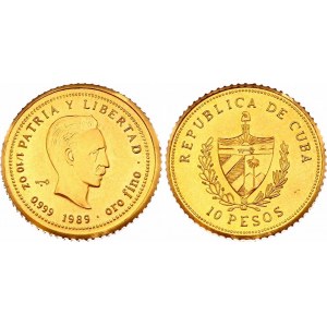 Cuba 10 Pesos 1989