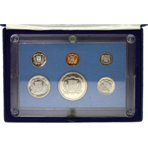 Dominican Republic Official Annual Proof Coin Set 1981