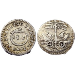 Haiti 12 Centimes 1815 An 12